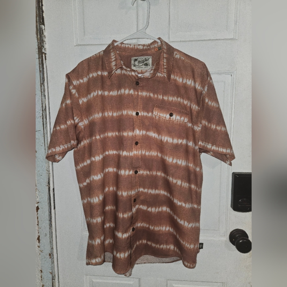 Howler Brothers Heed The Call Tye Dye Shirt Large